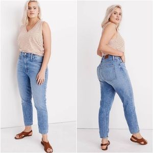NWT Madewell The Mom Jean